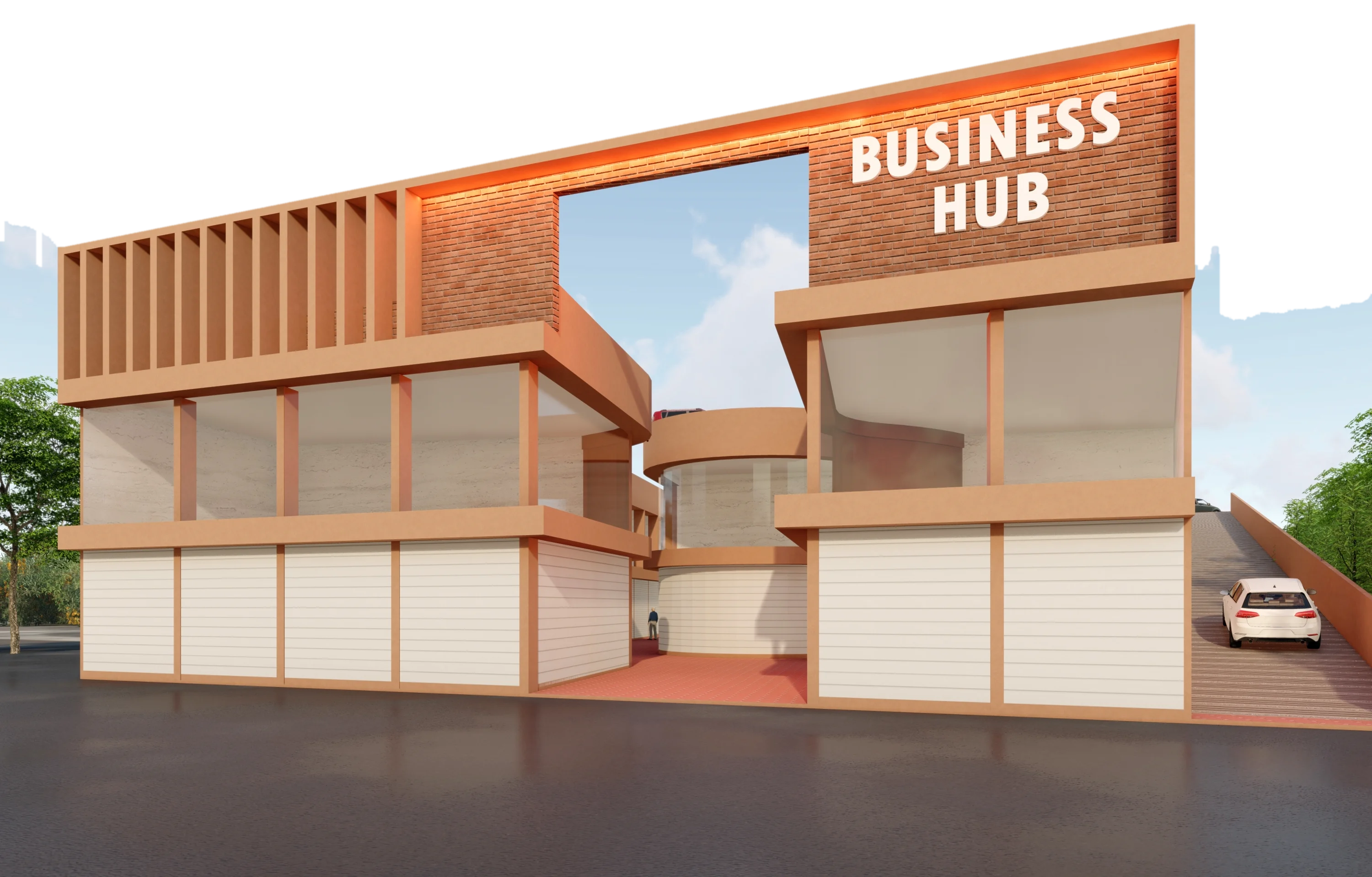 Business Hub, Commercial at Opposite M. K. Jamod School, Bhavnagar