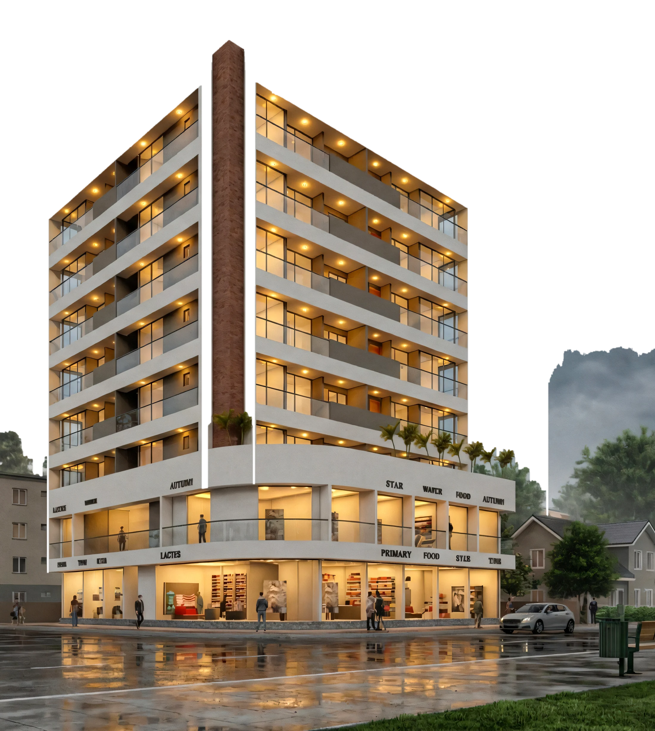 Radha Krushna, Residential cum Commercial at Bhavnagar