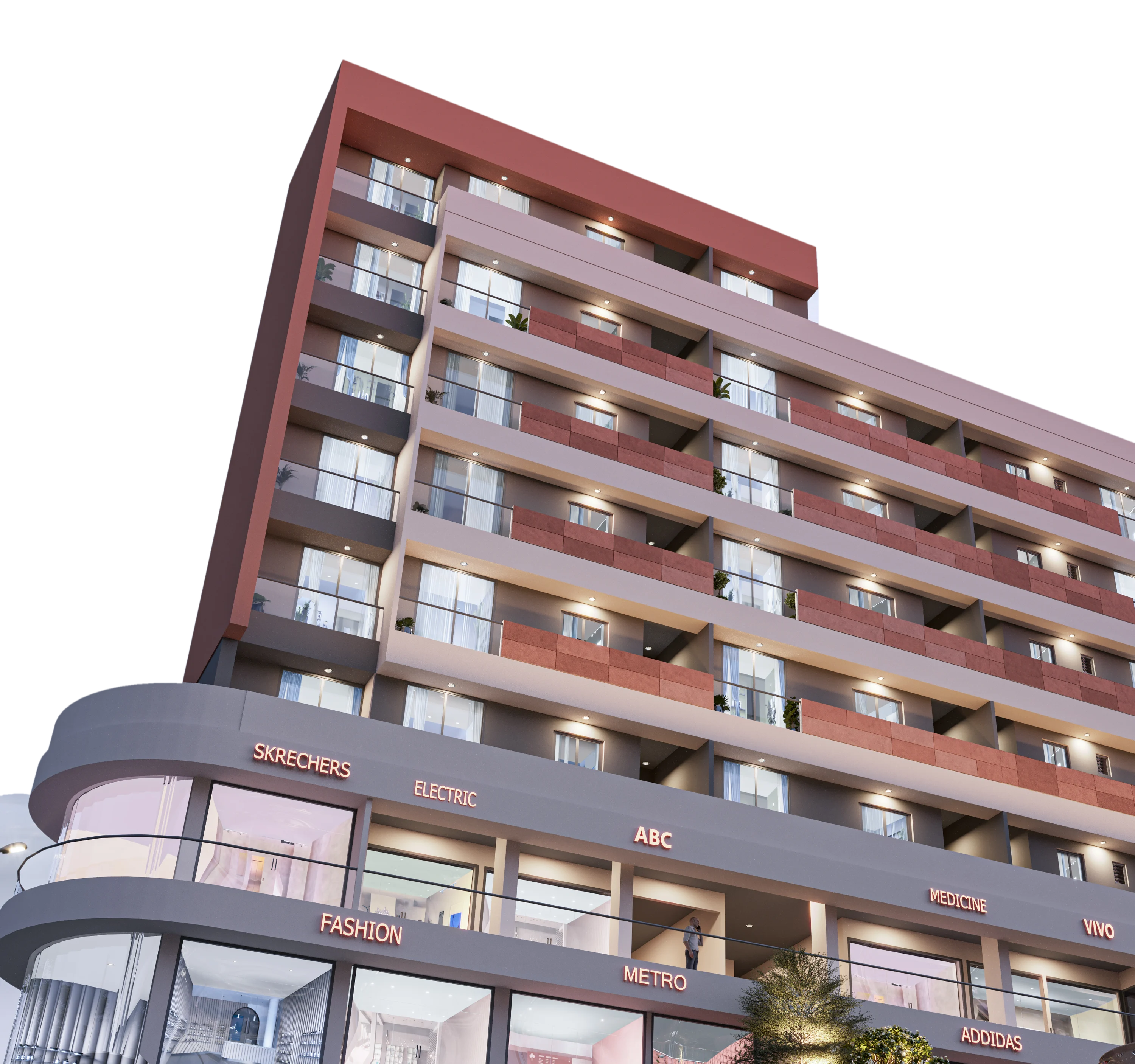 Shivani Heights, Residential cum Commercial at Meghani Circle, Bhavnagar