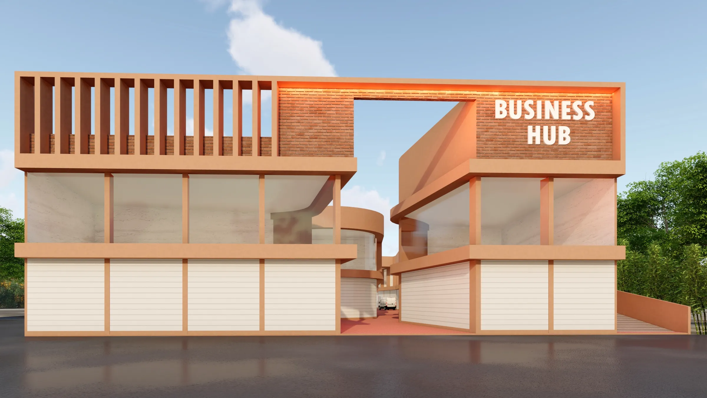 Business Hub render 2