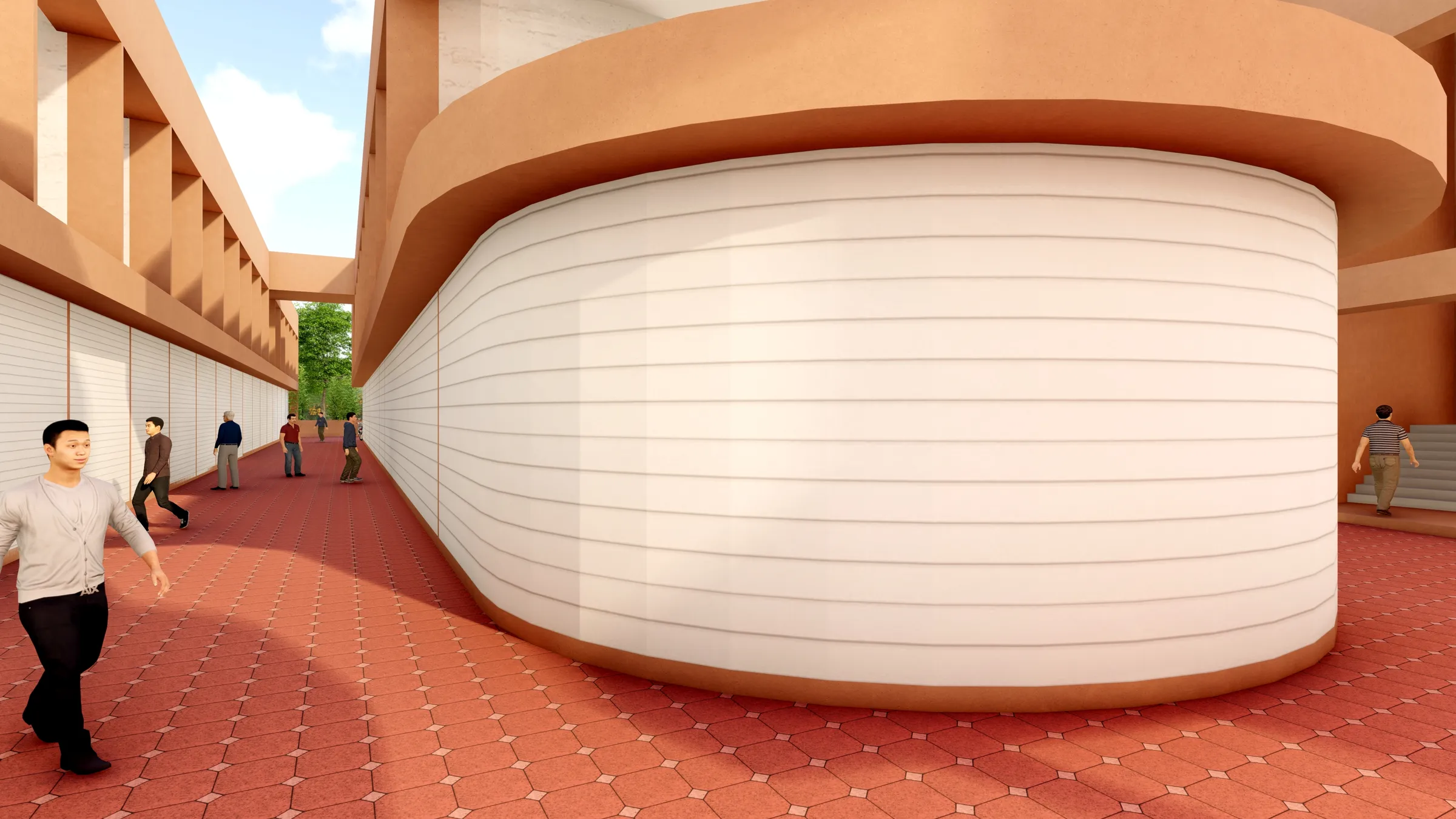 Business Hub render 3