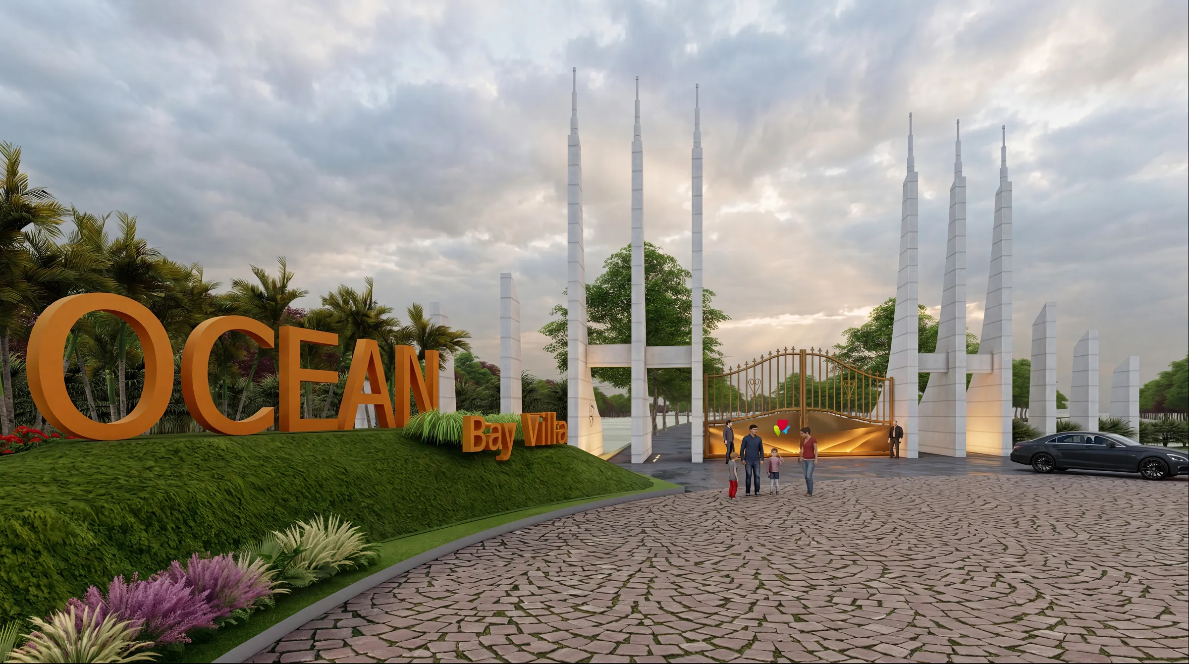 Ocean Bay Villas render 3