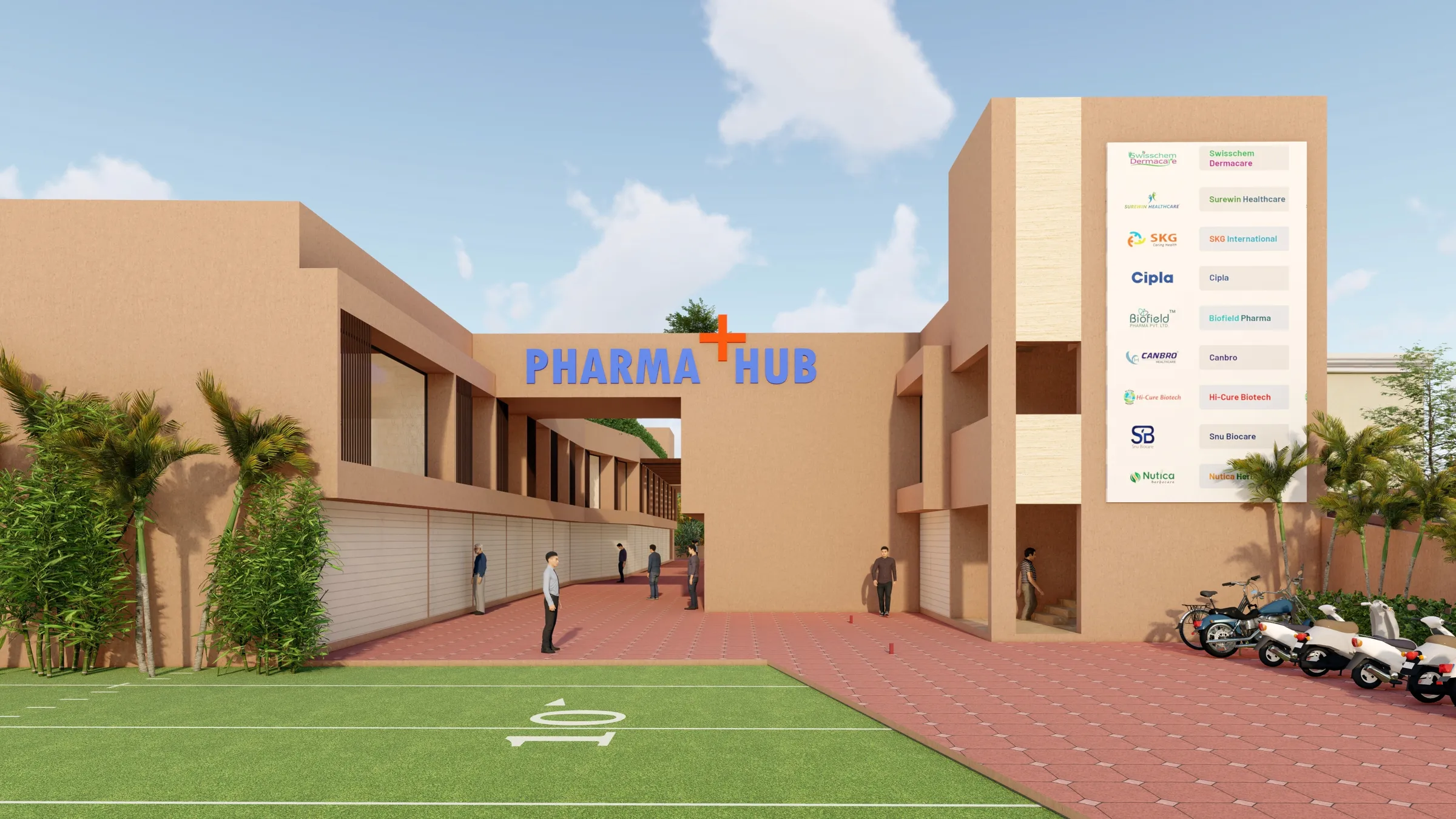 Pharma Hub render 2