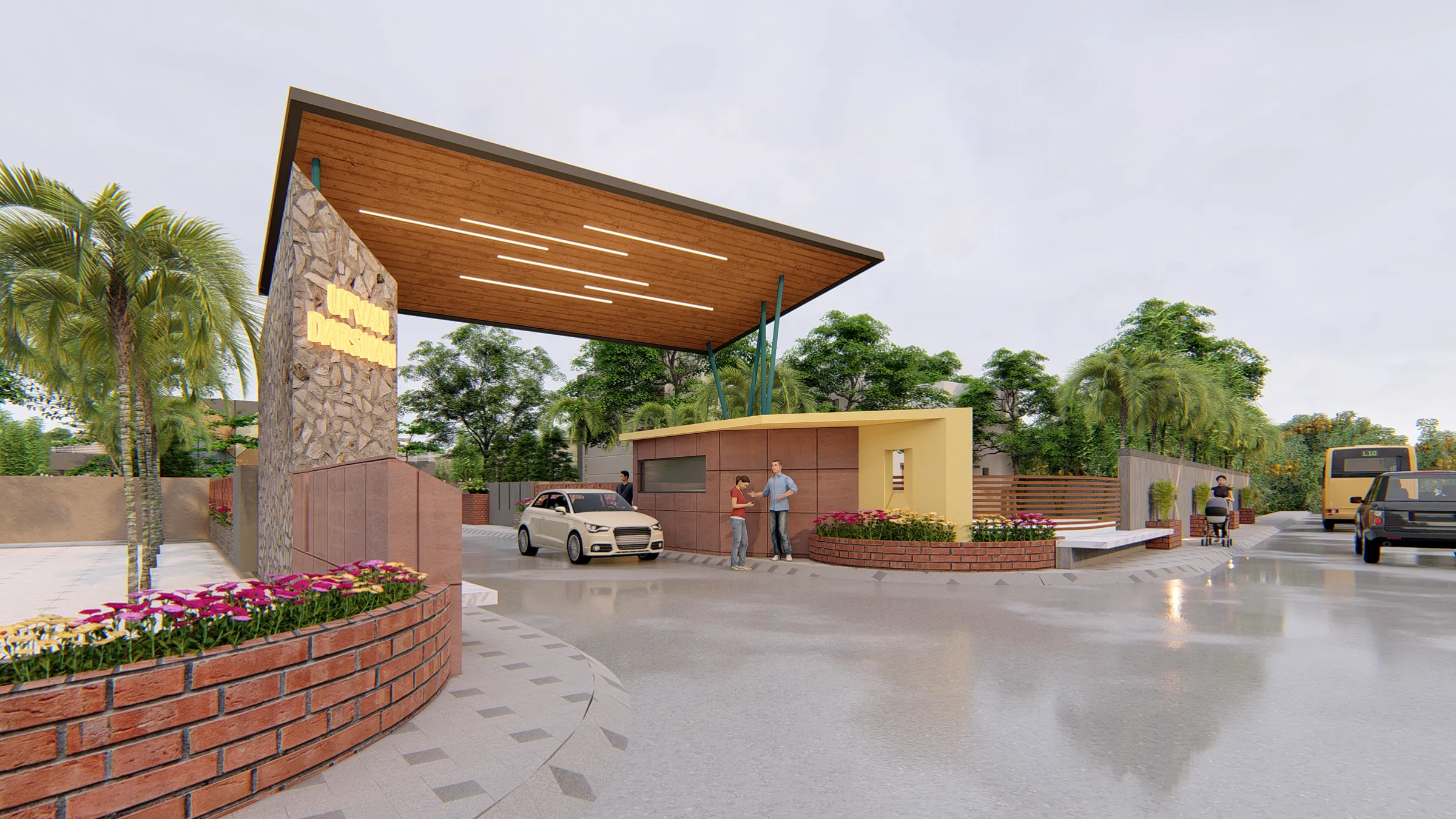 Upavan Darshan render 3
