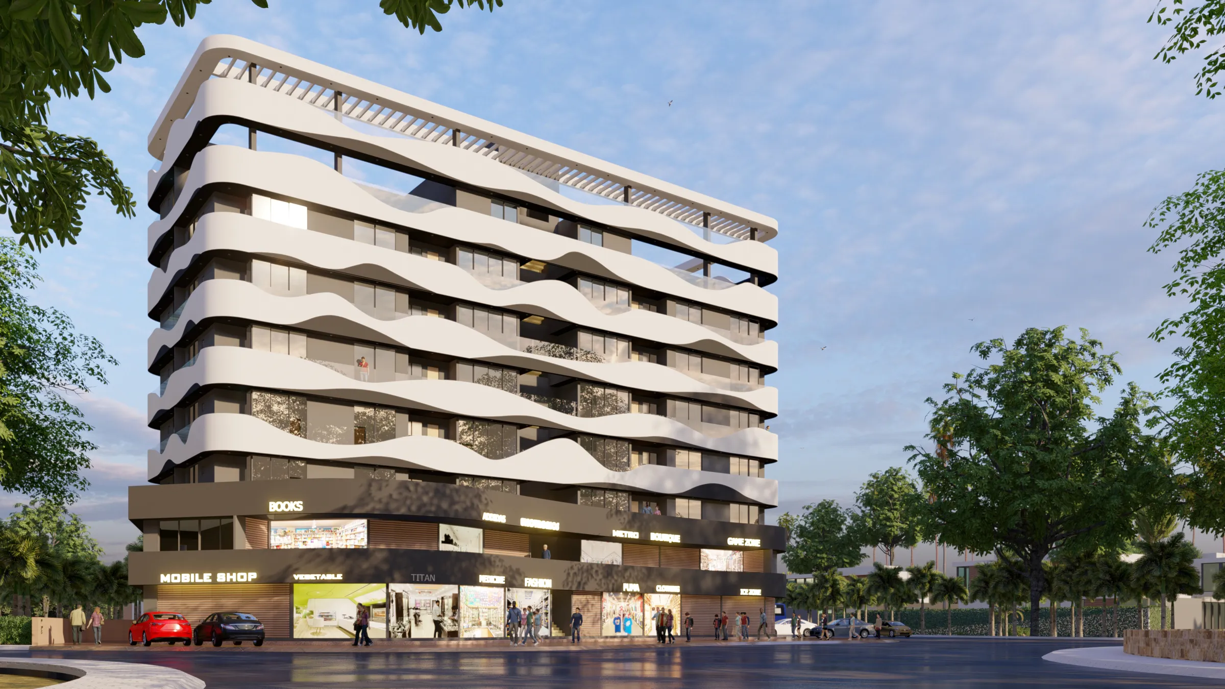 Yogeshvar Heights render 3