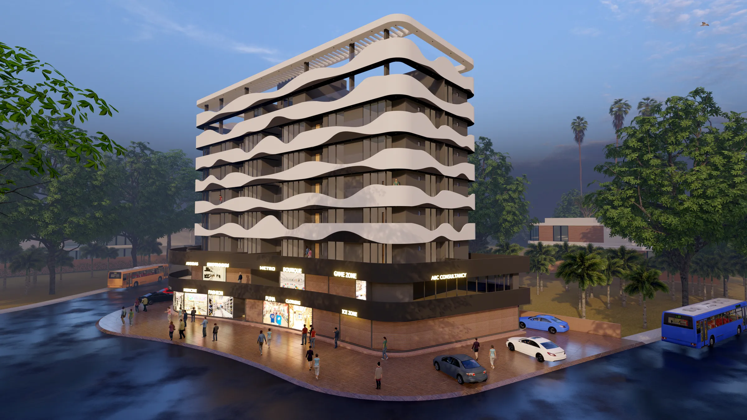Yogeshvar Heights render 4
